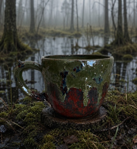 kubek leśne mokradła
